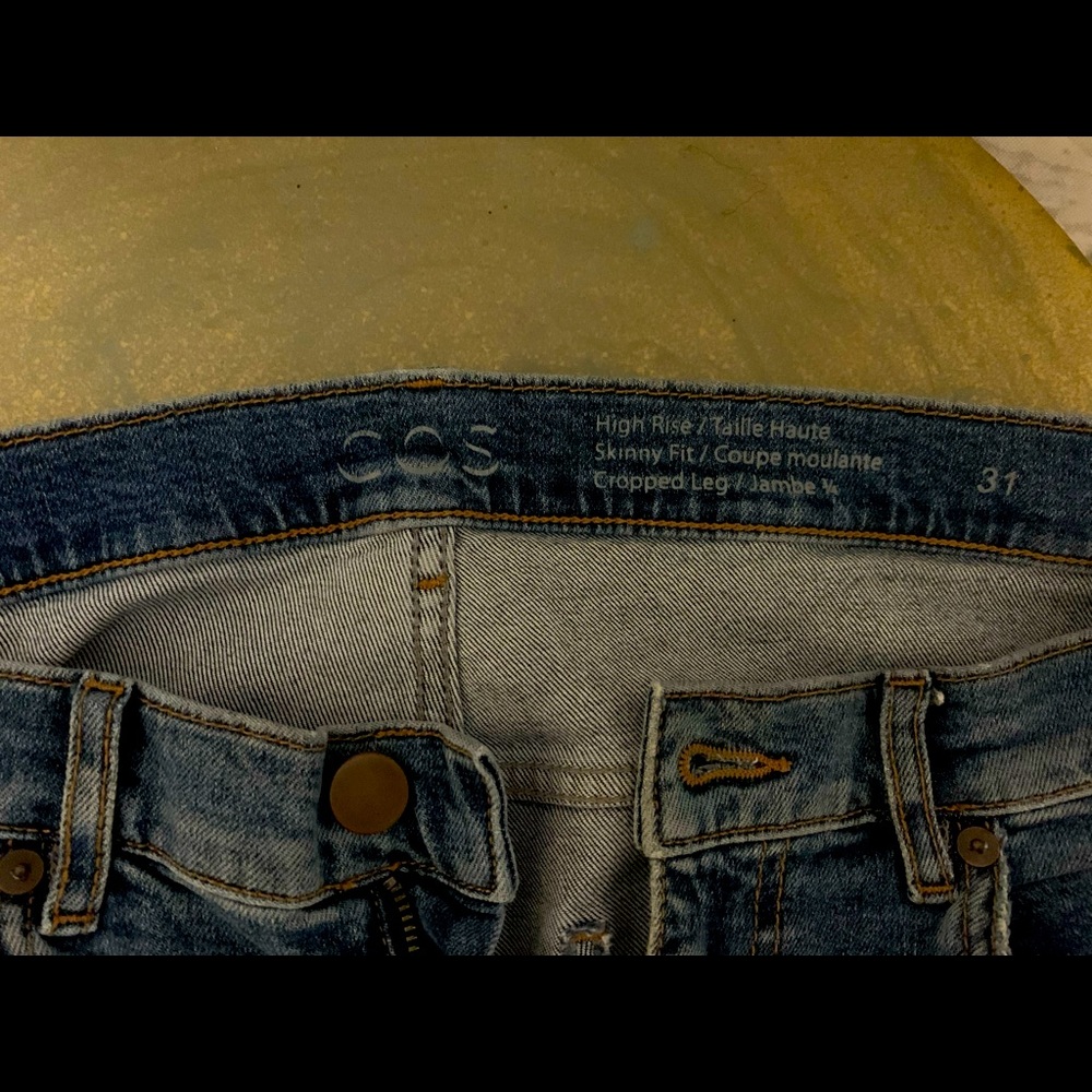 COS denim Size 31-High rise, cool wash
